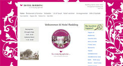 Desktop Screenshot of hotelroedding.dk