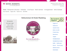 Tablet Screenshot of hotelroedding.dk